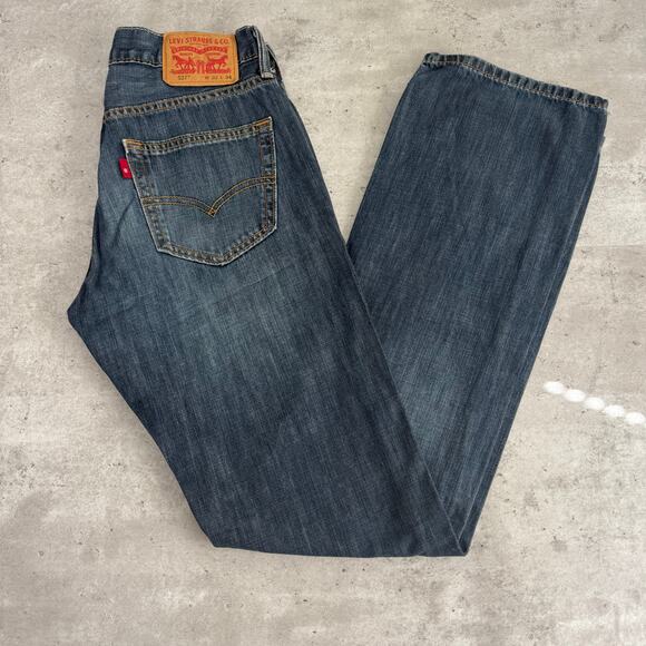 Levi’s 527 slim bootcut jeans low rise dark wash W30 L34 - Picture 1 of 6